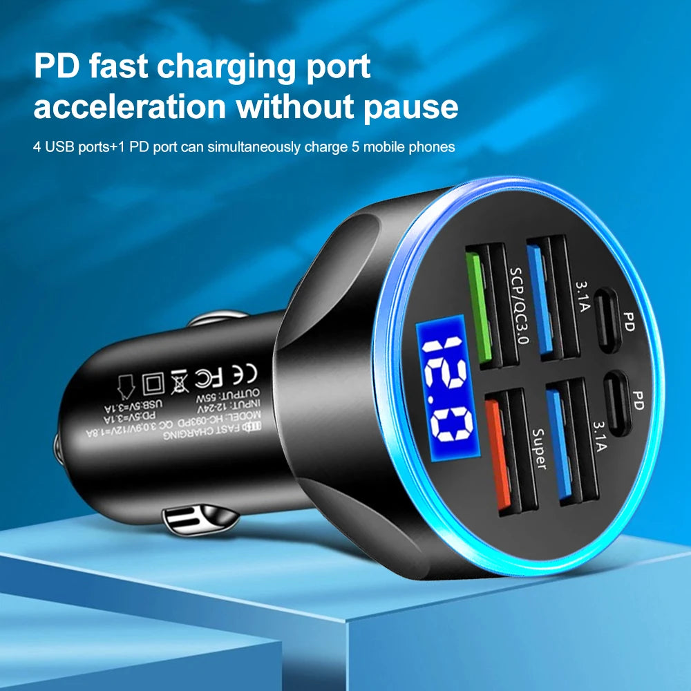 Acuflas PD Car Charger